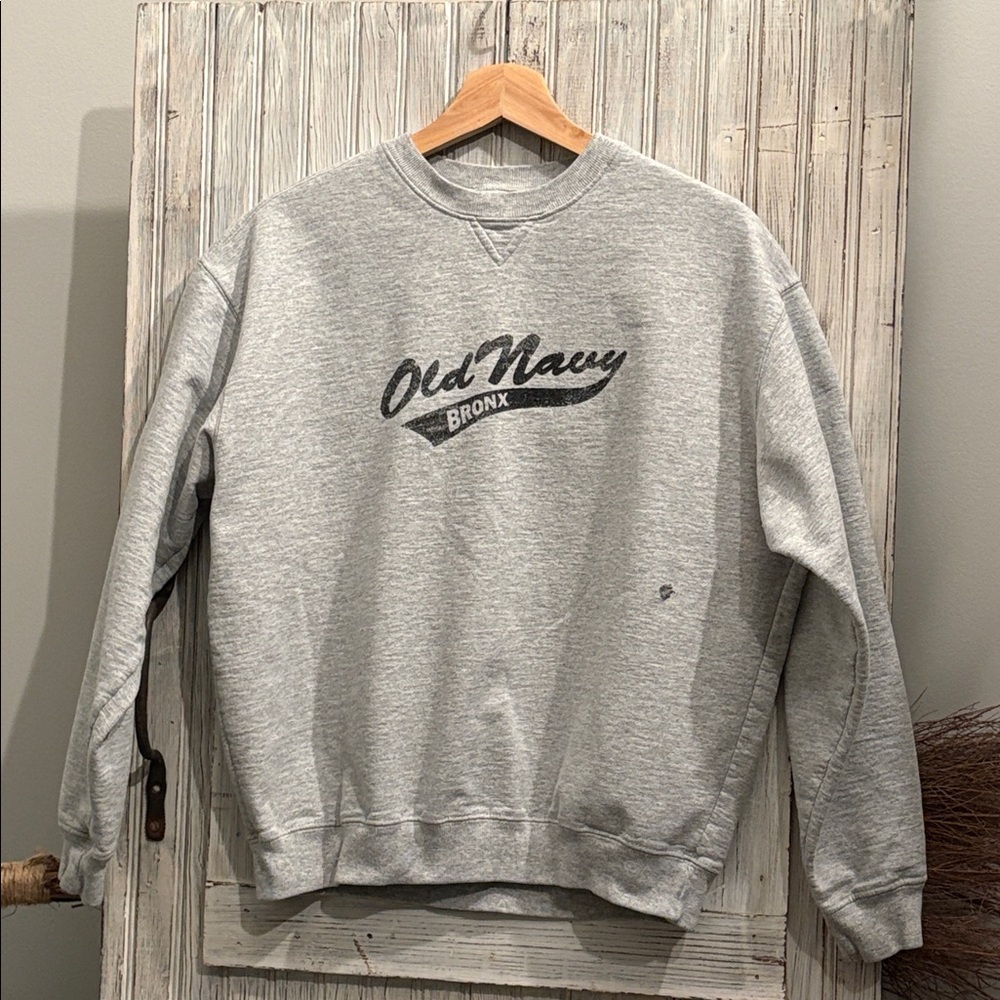 Old Navy Bronx Crewneck Sweatshirt Vintage Size S